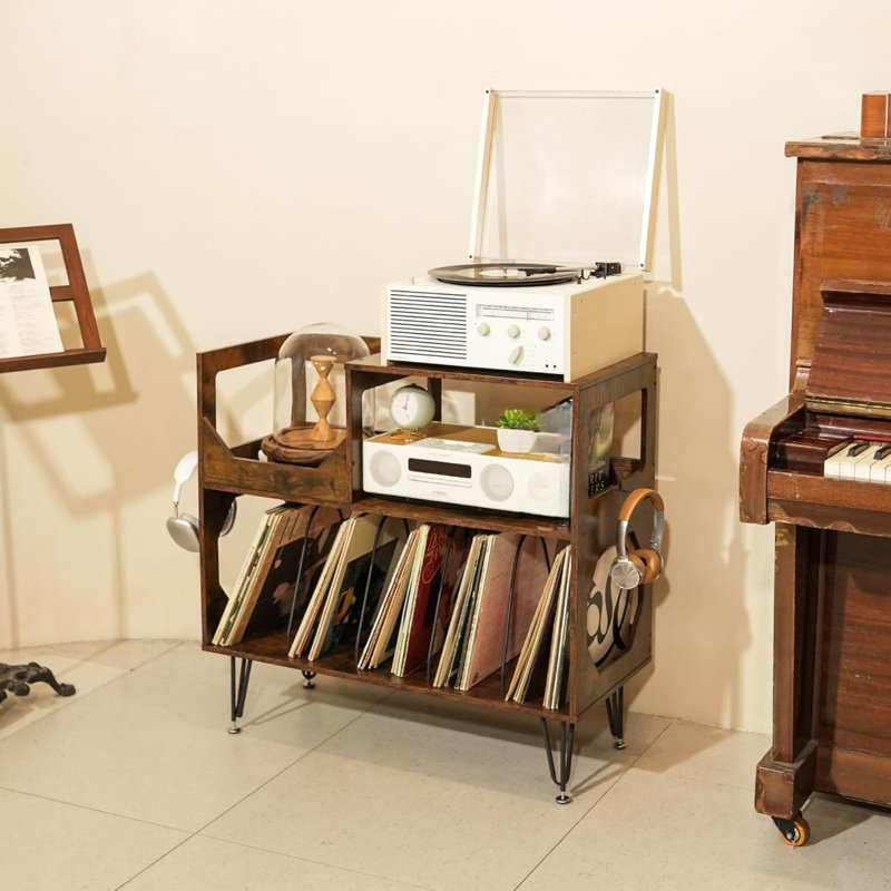 61 cm H Media Shelves
