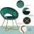Celsey 18'' H Velvet Upholstered Parsons Chair-2046032018