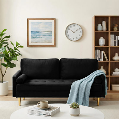 Canapé 67 po Mid Century Modern