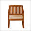 Chaise à bascule avec coussin