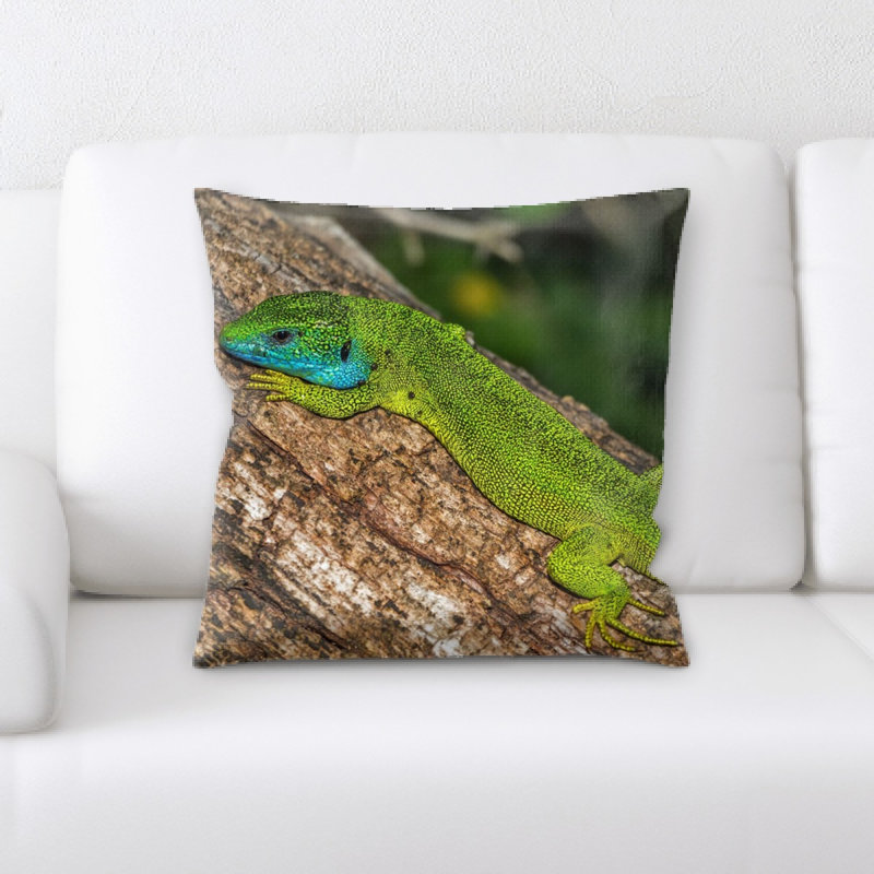 Microsuede Throw Pillow