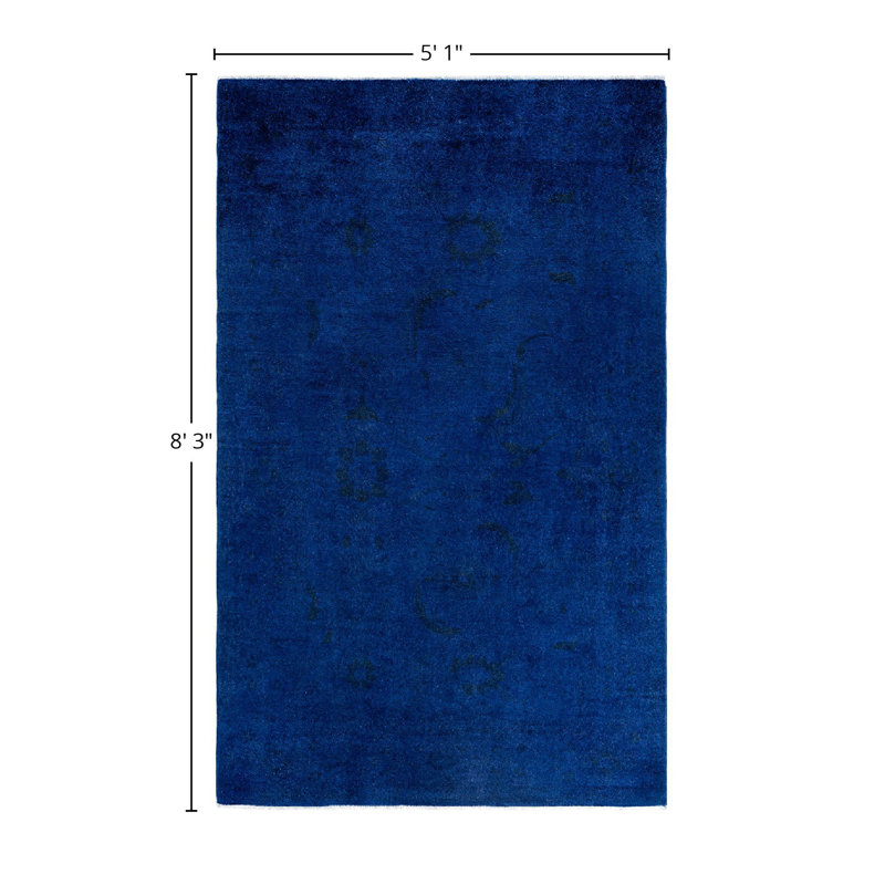 Iyanah One-of-a-Kind 5' 1" X 8' 3" Hand Knotted Area Rug
