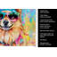 Serviette de cuisine Pomeranian Hippie Dawg