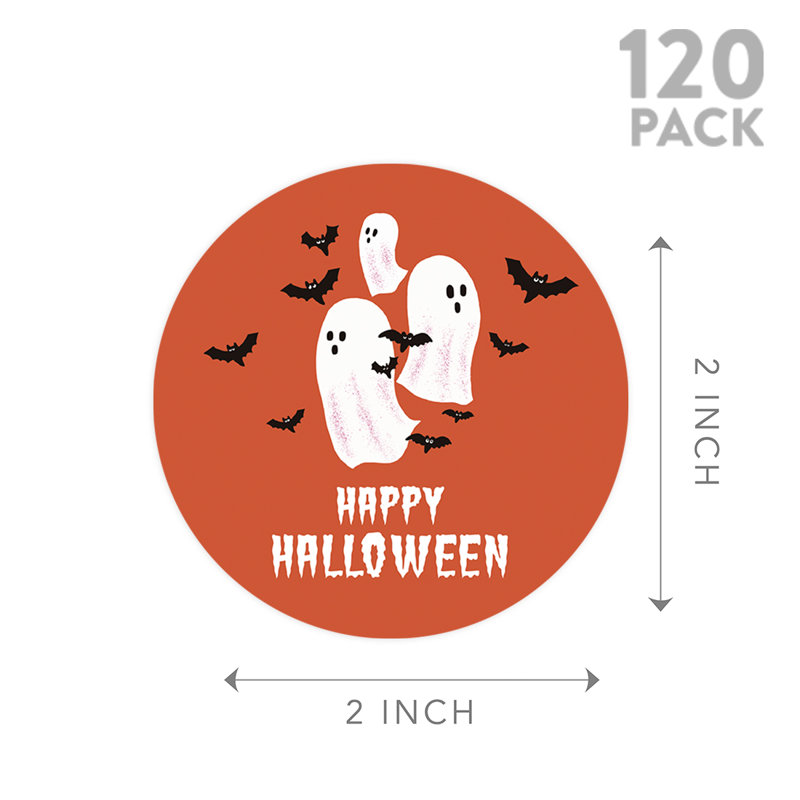 Ensemble de 120 décorations Happy Happy Halloween
