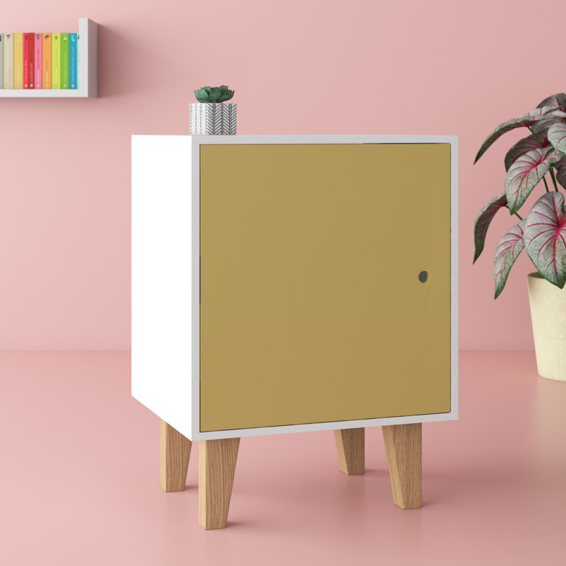 Aleana End Table, Saffron
