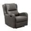 Fauteuil inclinable en similicuir rembourré 1pc-947085443-947085469