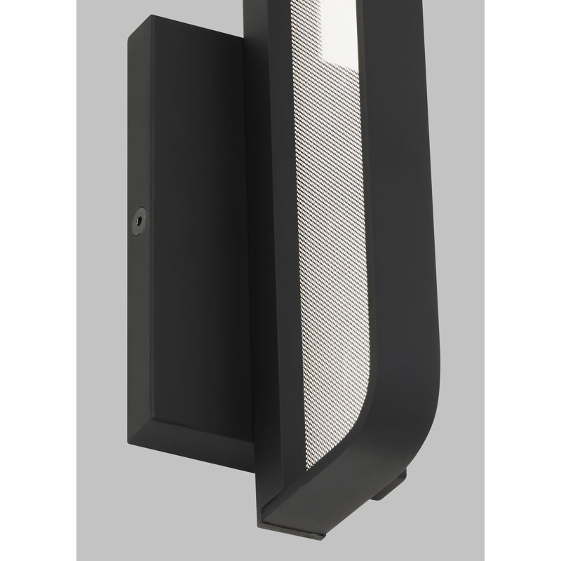 Banda 13 Wall/Bath, Matte Black