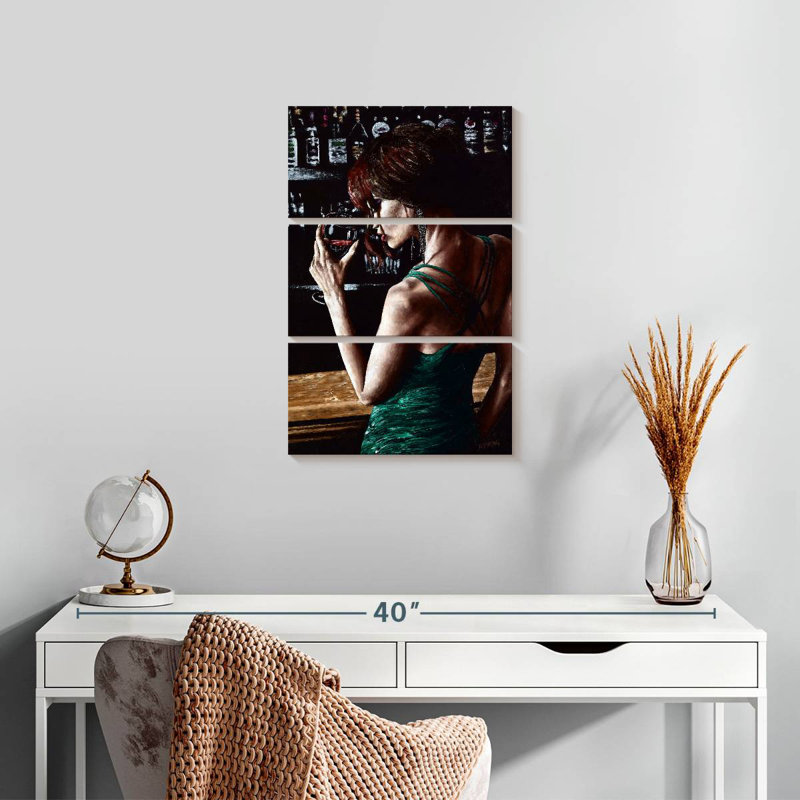 Leisha Looking For Love Tonight, 65" H x 42" W