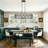 Mansurah 5-Light 41.5'' Kitchen Island Rectangle Pendant