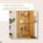 Pinewood Kitchen Pantry Storage Cabinet