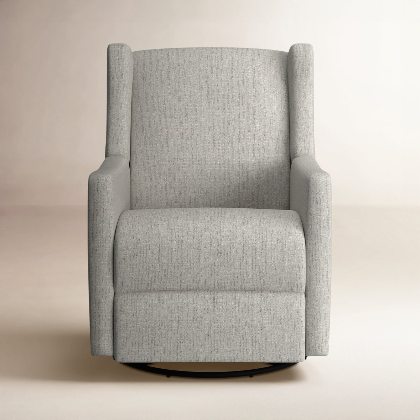 Andrina Swivel Glider, Radical Dove Performance Chenille