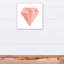 Art sur toile blushing diamond Carnie-641662356