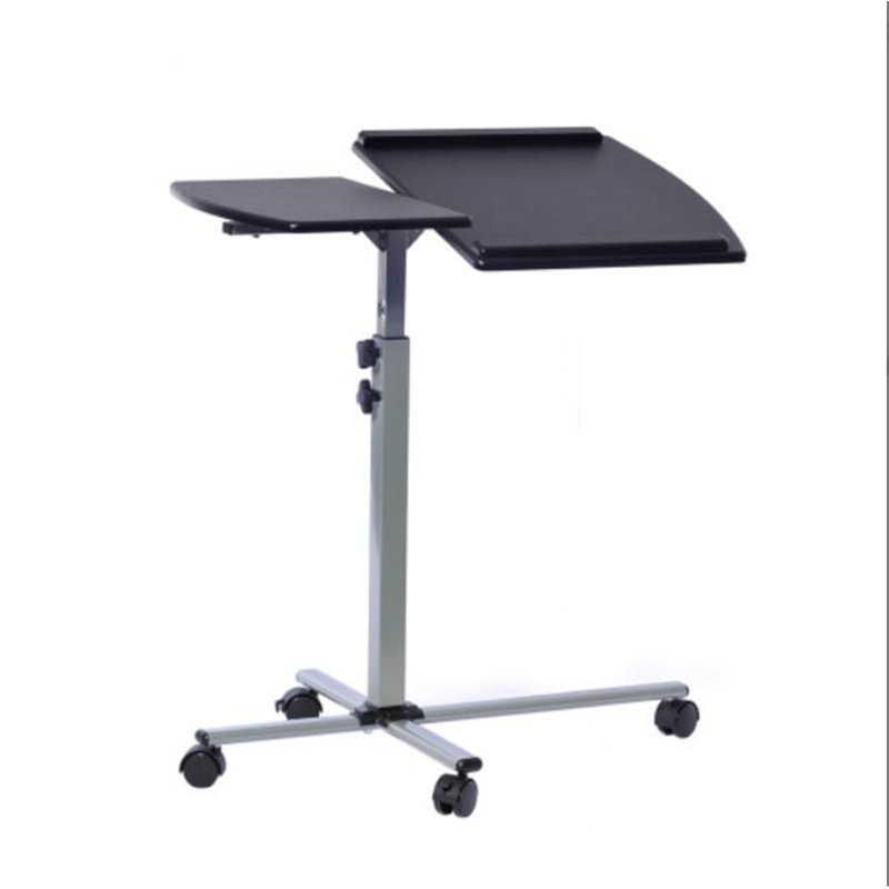 Aniv 30'' W Computer Table with Wheels, Graphite
