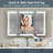 LED Lighted Bathroom Medicine Cabinet With Mirror, Defogger, Touch Sensor, 3 Colors, Dimmer, Outlets And Usbs, Recessed Or Wall Mount-102641704