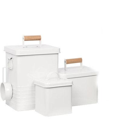 Ensemble de rangement pour salle de lavage Farmhouse avec étiquettes 3D