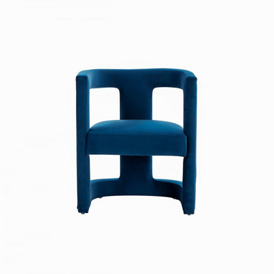 Fauteuil en velours de 23,09 po de largeur Ezichi