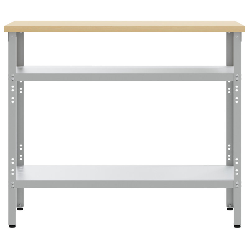 100cm W Steel Top Workbench