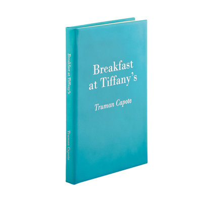 Breakfast At Tiffany's Leather Bound Book