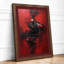 Locomotive in Motion Industrial - Framed Print-1693016675-1693016682
