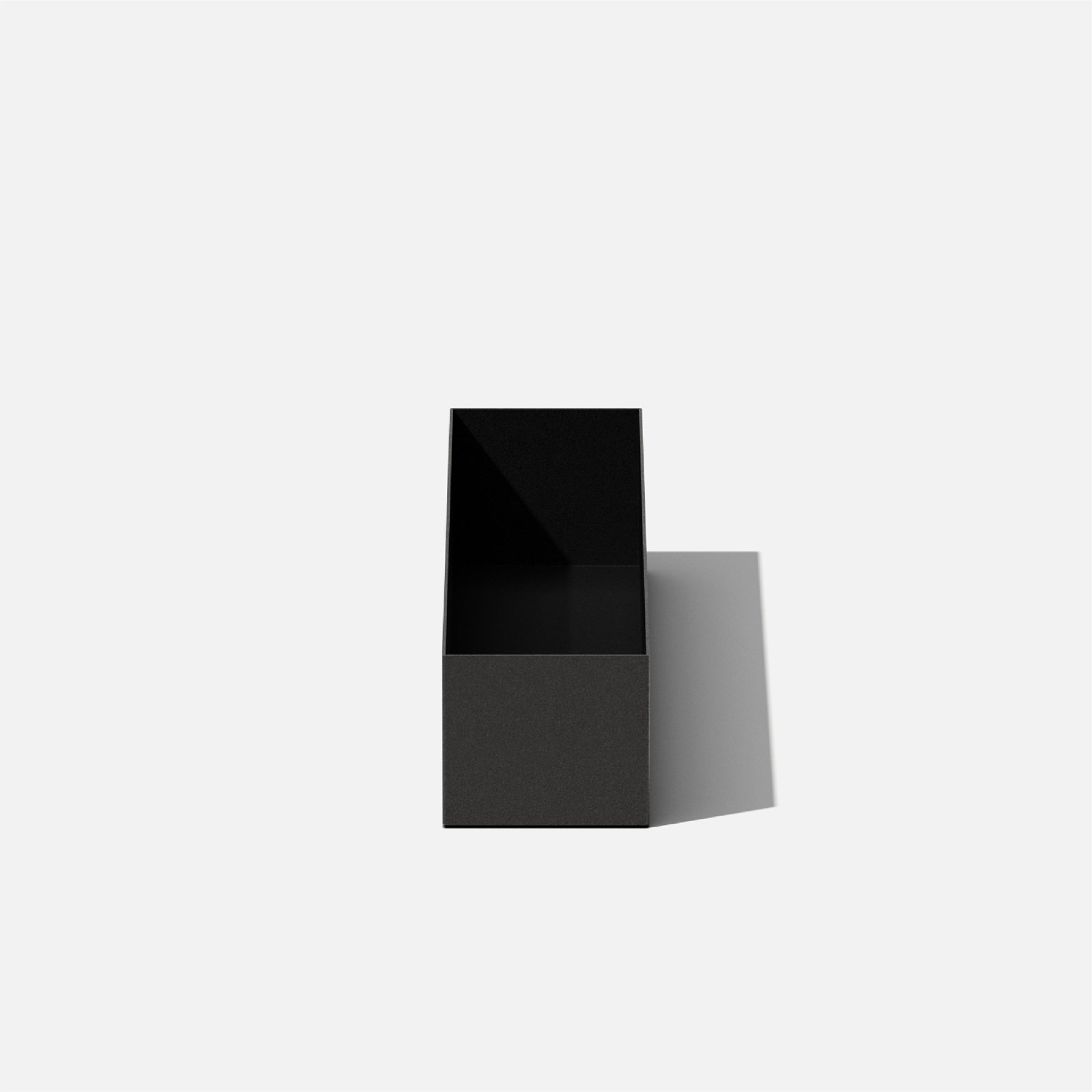 Geo Series Planter Box, Black, 6" H x 32" W x 4" D