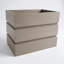 Jardinière rectangulaire Rectanglar - gris-brun
