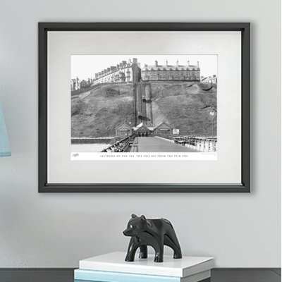 Saltburn By The Sea, The Incline From The Pier 1901 - Single Picture Frame Print