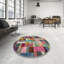 Tapis brun/vert/rouge contemporaine Yayla-481239394