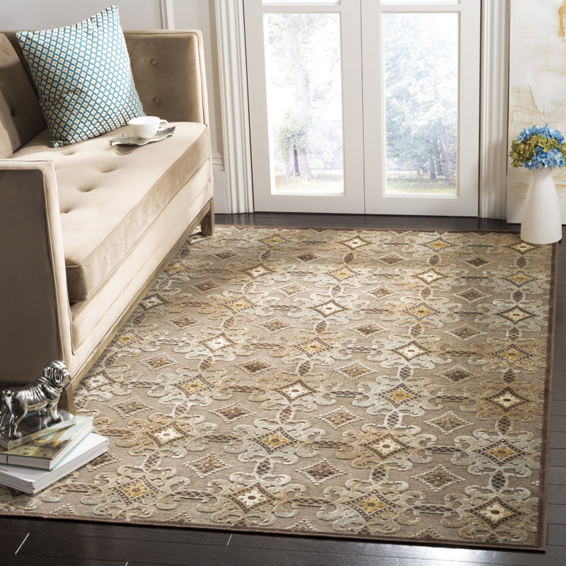 Tapis en viscose Ellis-James Martha Stewart, Rectangle 8 pi x 10 pi