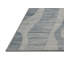 Tapis abstrait gris lavable à la machine-1287430402