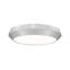 Plafonnier encastré 1 lumière en nickel brossé 16 po Grenshaw-123223166