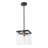 1 - Light Clear Shade Square Glass Pendant Light