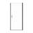Semi-Frameless Circular Pivot Shower Door
