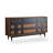 Black&Walnut Solid Wood Sideboard