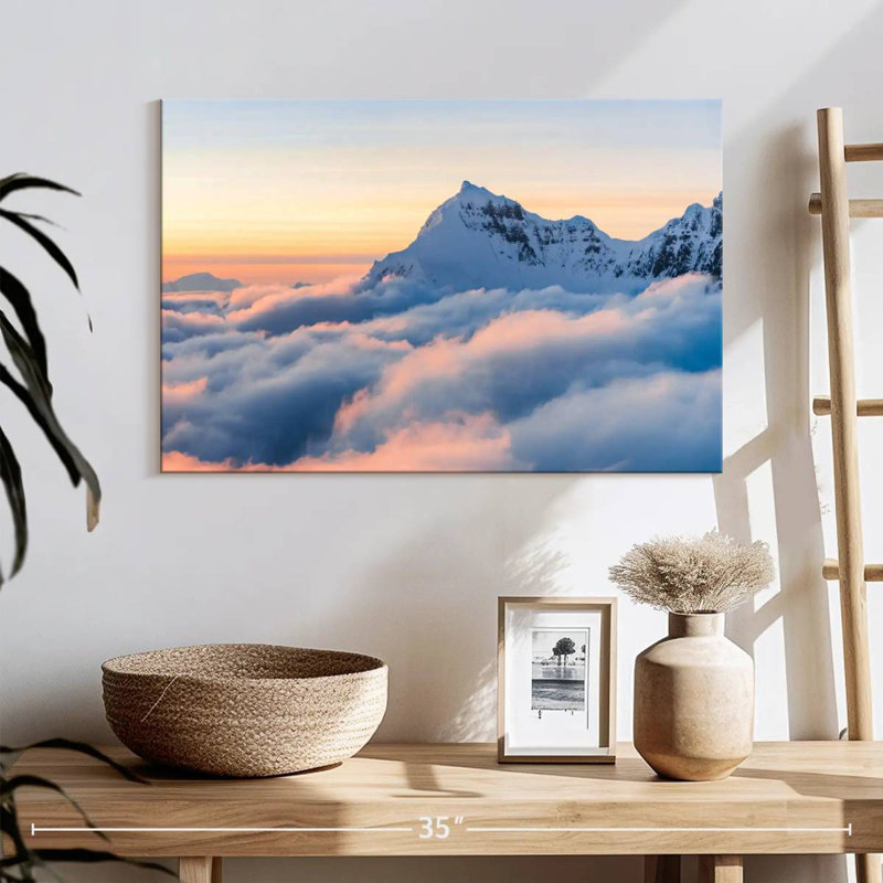 Alvord, mer de nuages gelée, H 16 po x l 24 po