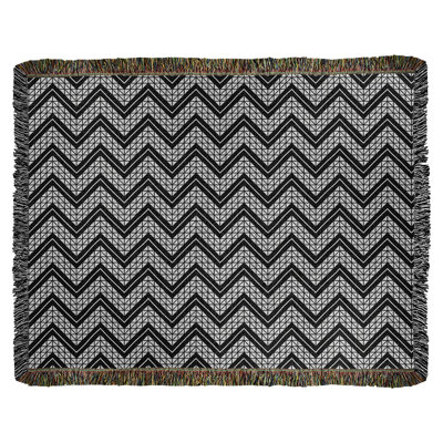 Rhonda Cheval Hand Woven Throw Blanket