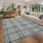 Washable Area Rugs for Bedroom Modern Area Rug for Living Room Contemporary Plaid Non Slip Large Rug Low Pile Stain Resistant Carpet for Playroom Classroom-1637061612-1637199807