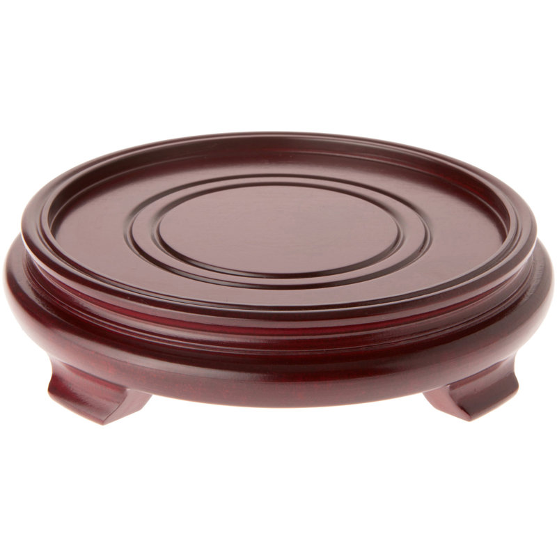 Wadena Figurines & Sculptures, Red Wood Veneer