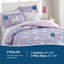 Ensemble d'édredon en coton Wildkin pour enfants - léger, convient à un matelas double, deux taies décoratives incluses - licorne-12411184-122622426