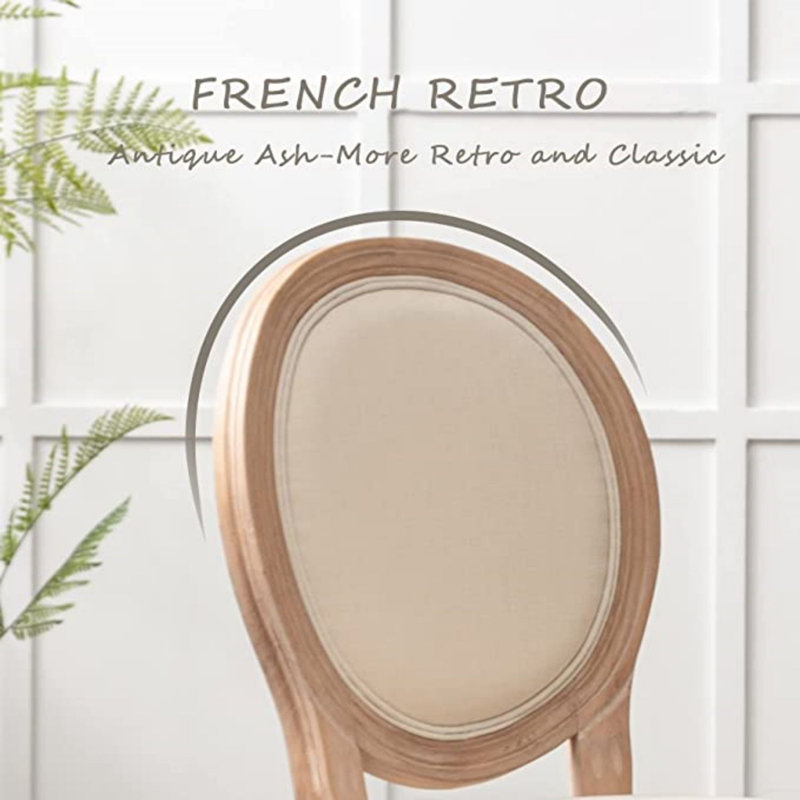 Chaise d'appoint 22 po en lin