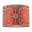 18 cm H Drum Fabric Lamp Shade ( No Direct Attachment Method ) in Red
