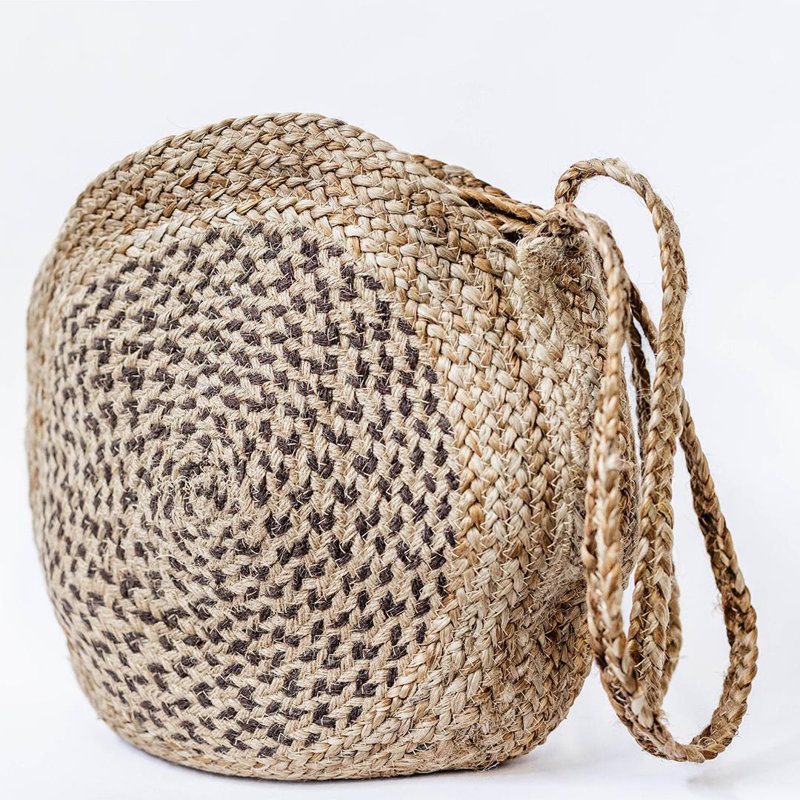 Sac rond en jute