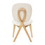 Camellia Field Vanity Chair - Linen/Antique Gold
