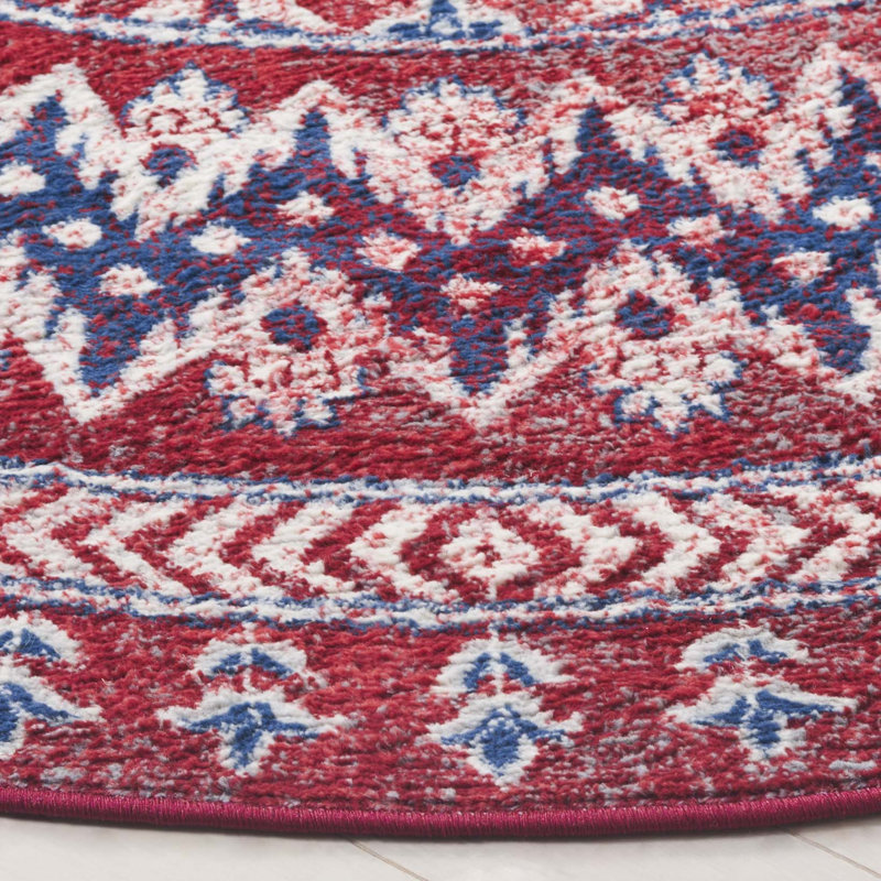 Brentwood Performance Oriental Rug, Round 6'7"
