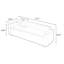 Banc rembourré beige-112483777-112483779