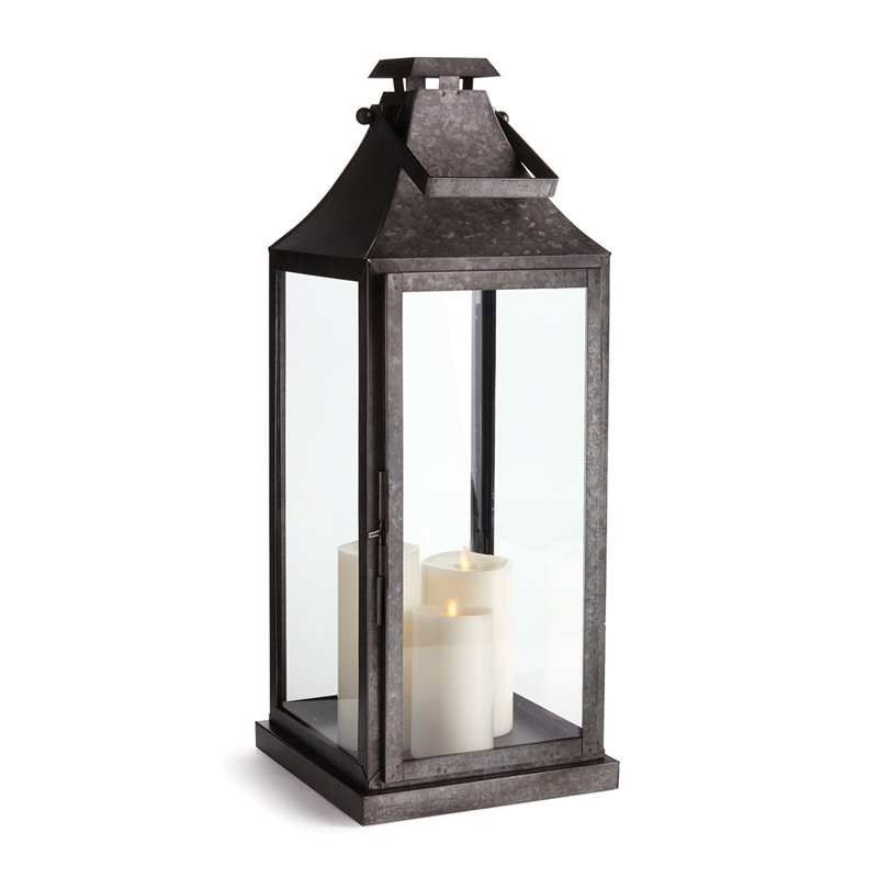 Sahni Lantern, 26" H x 10" W x 10" D