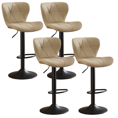 Swivel Adjustable Height Modern Bar& Counter Stool