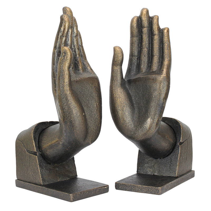 Divine Offering Sculptural Bookends