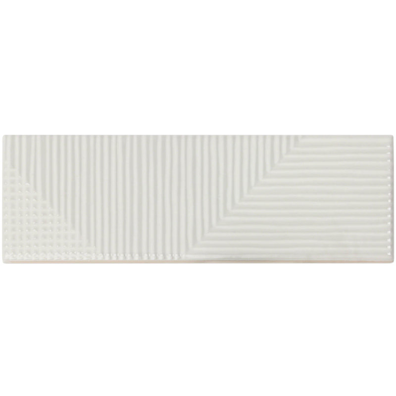 Archer 2" x 8" Ceramic Brick Look Subway Tile (5.38 sq. ft. / case), Light Gray