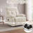 36.2"  Swivel Rocker Upholstered Recliner with Massage and Heat-542704741