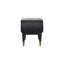 Console Wood Velvet Moka